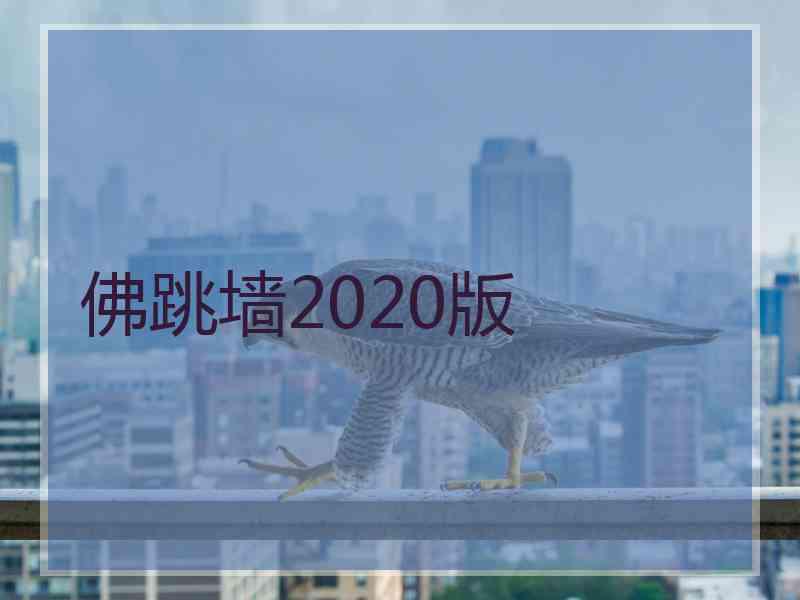 佛跳墙2020版