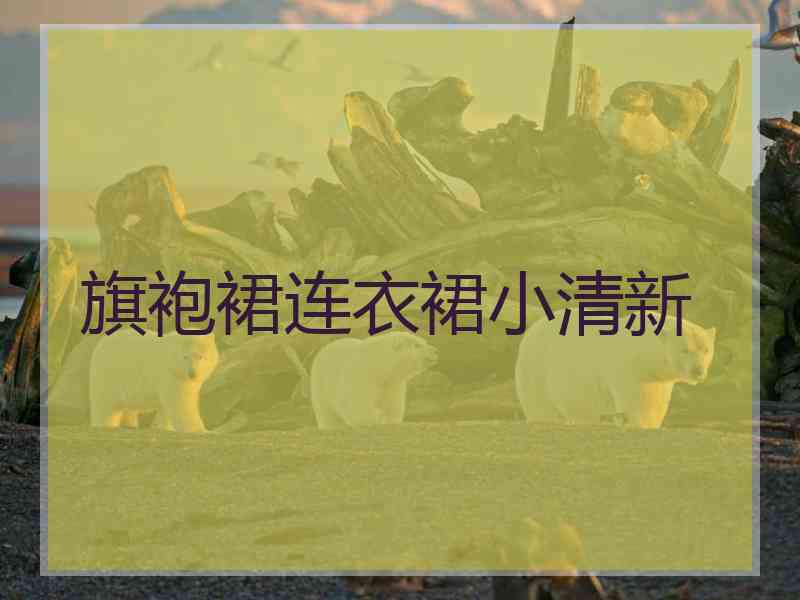 旗袍裙连衣裙小清新