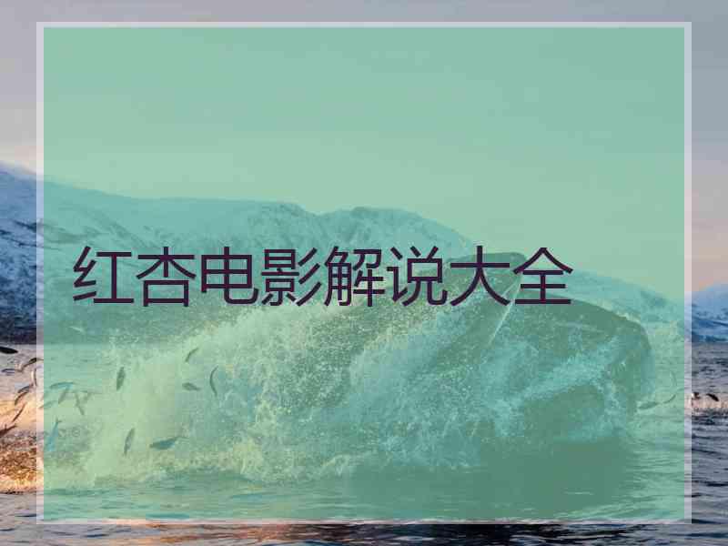 红杏电影解说大全