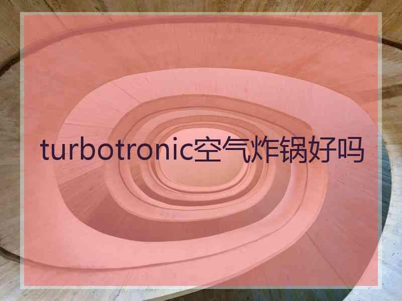 turbotronic空气炸锅好吗
