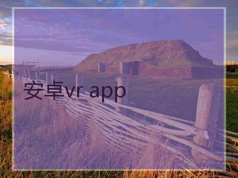 安卓vr app