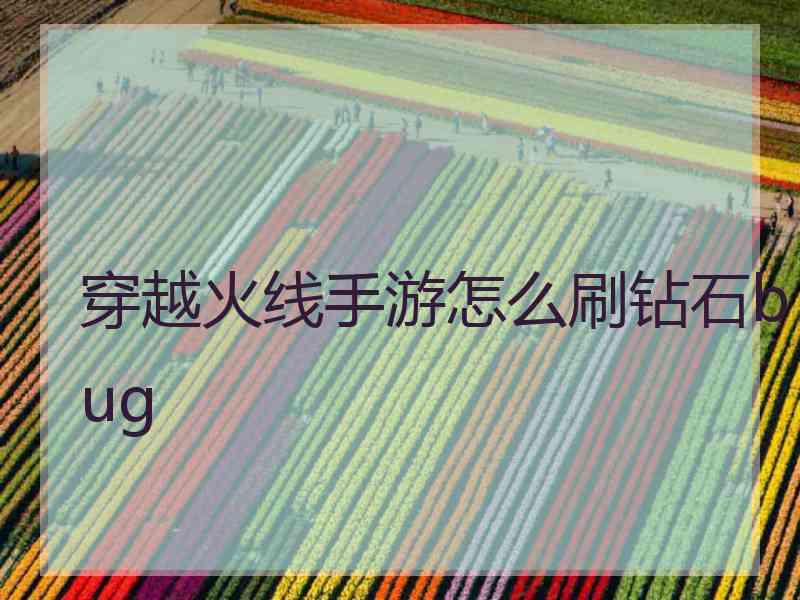 穿越火线手游怎么刷钻石bug