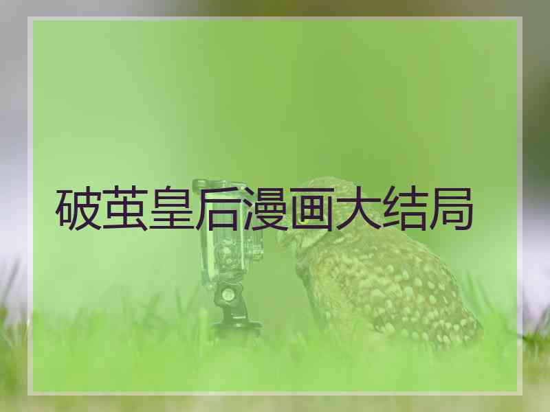 破茧皇后漫画大结局