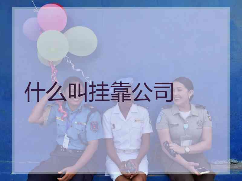 什么叫挂靠公司