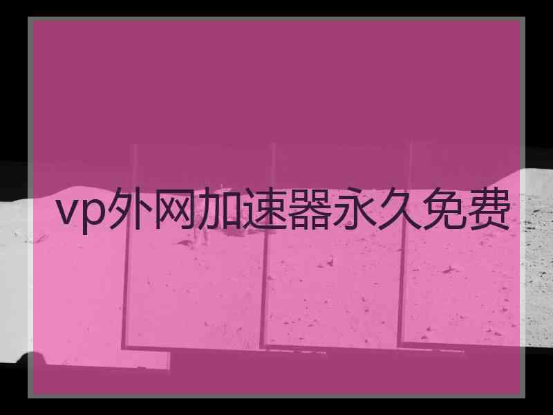 vp外网加速器永久免费