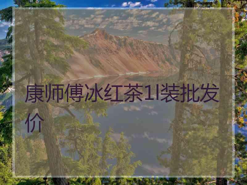 康师傅冰红茶1l装批发价