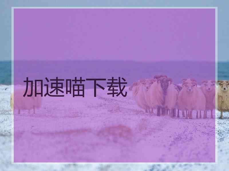 加速喵下载