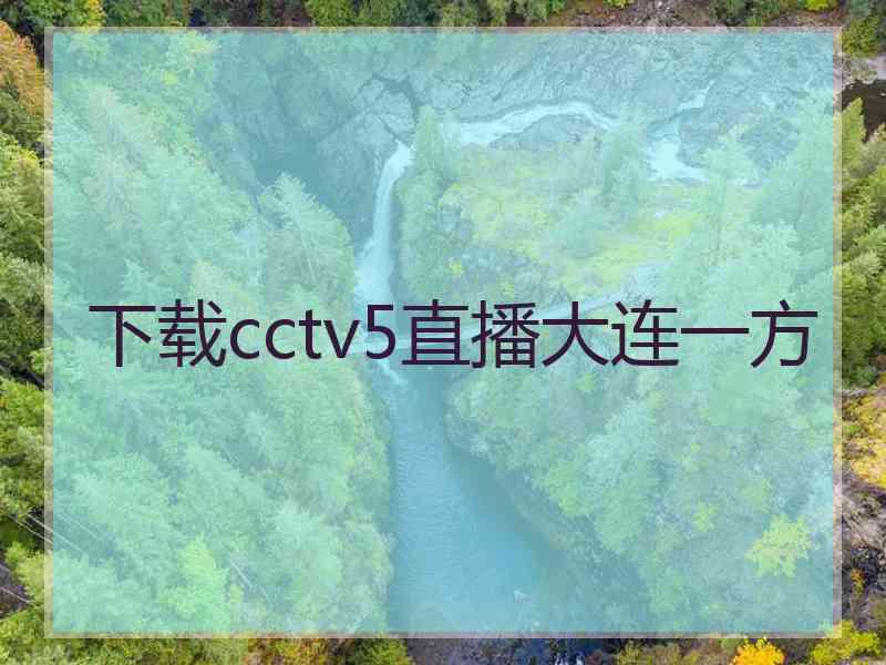 下载cctv5直播大连一方