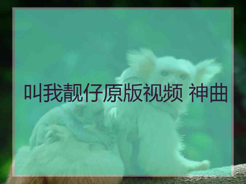 叫我靓仔原版视频 神曲