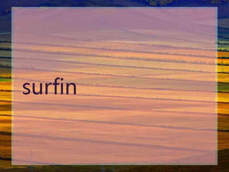 surfin