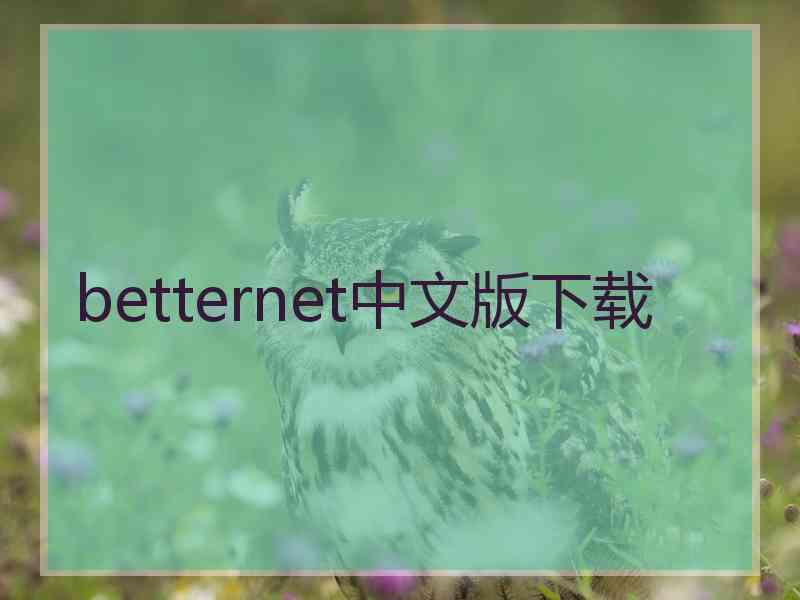 betternet中文版下载