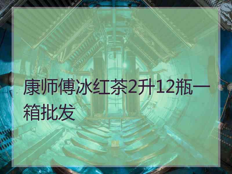 康师傅冰红茶2升12瓶一箱批发