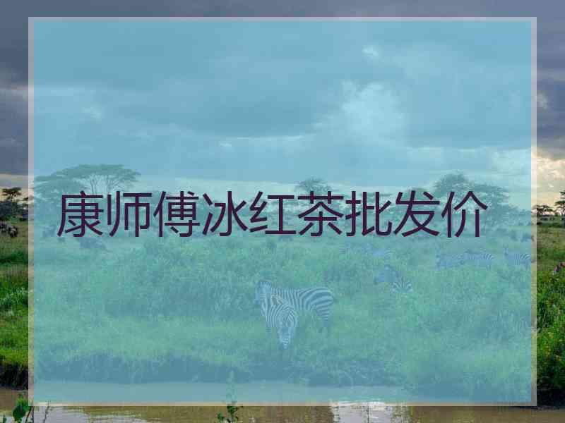 康师傅冰红茶批发价