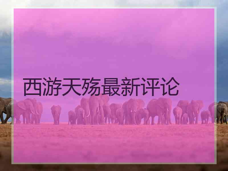 西游天殇最新评论