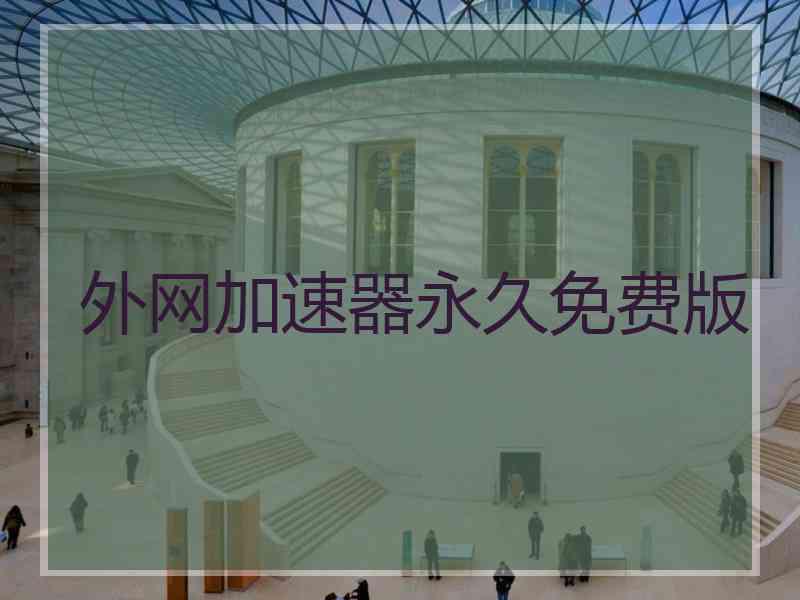 外网加速器永久免费版