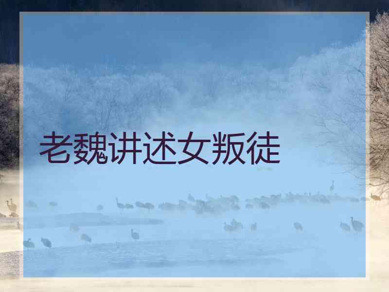 老魏讲述女叛徒
